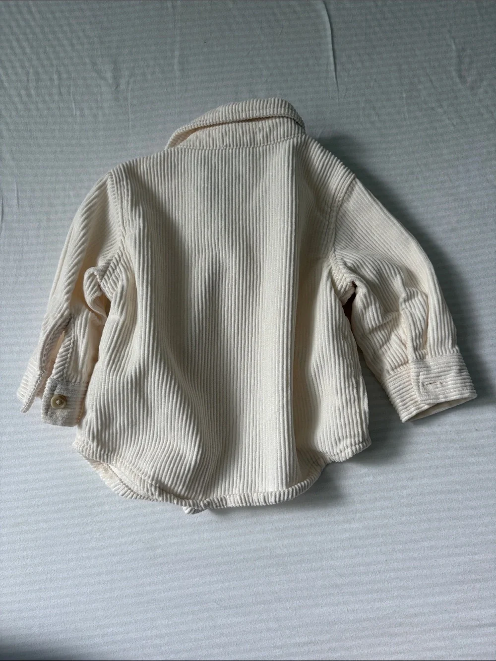 Old Navy Cream Corduroy Button-Down Shirt for Kids